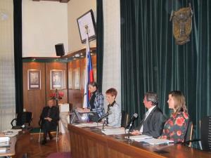 Poročilo Občinske volilne komisije je predstavila njena predsednica Karmen Vnučec.